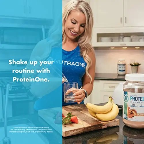 NutraOne ProteinOne Whey Protein Promote Recovery and Build Muscle with a Protein - TrustMedUSA