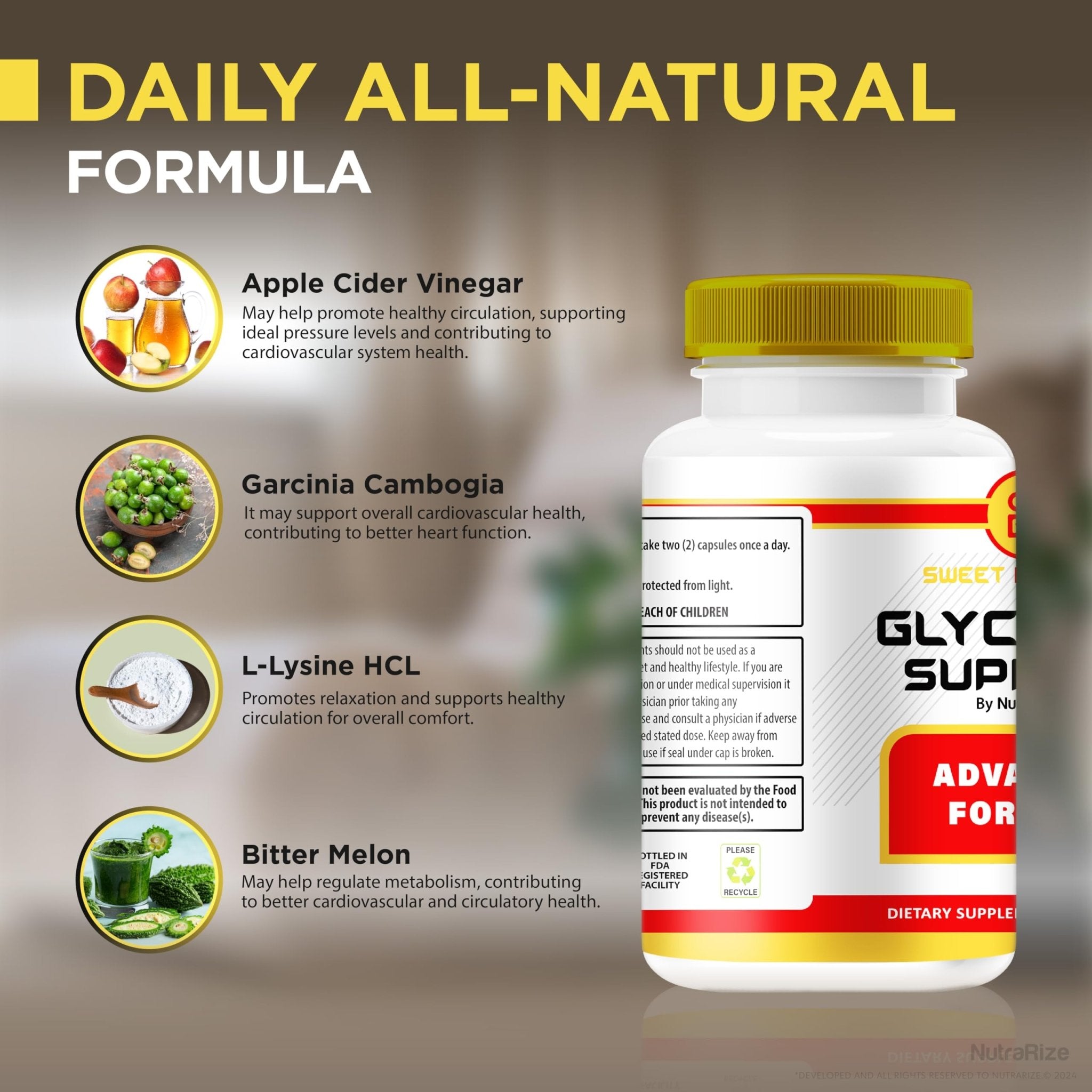 NutraRize (Pack of 3 Sweet Restore Glycogen Support, Joint Support, Official Glycogen Support Capsules, Joint Support Formula Blood Vessel Cleaner Reviews (180 Capsules) - TrustMedUSA