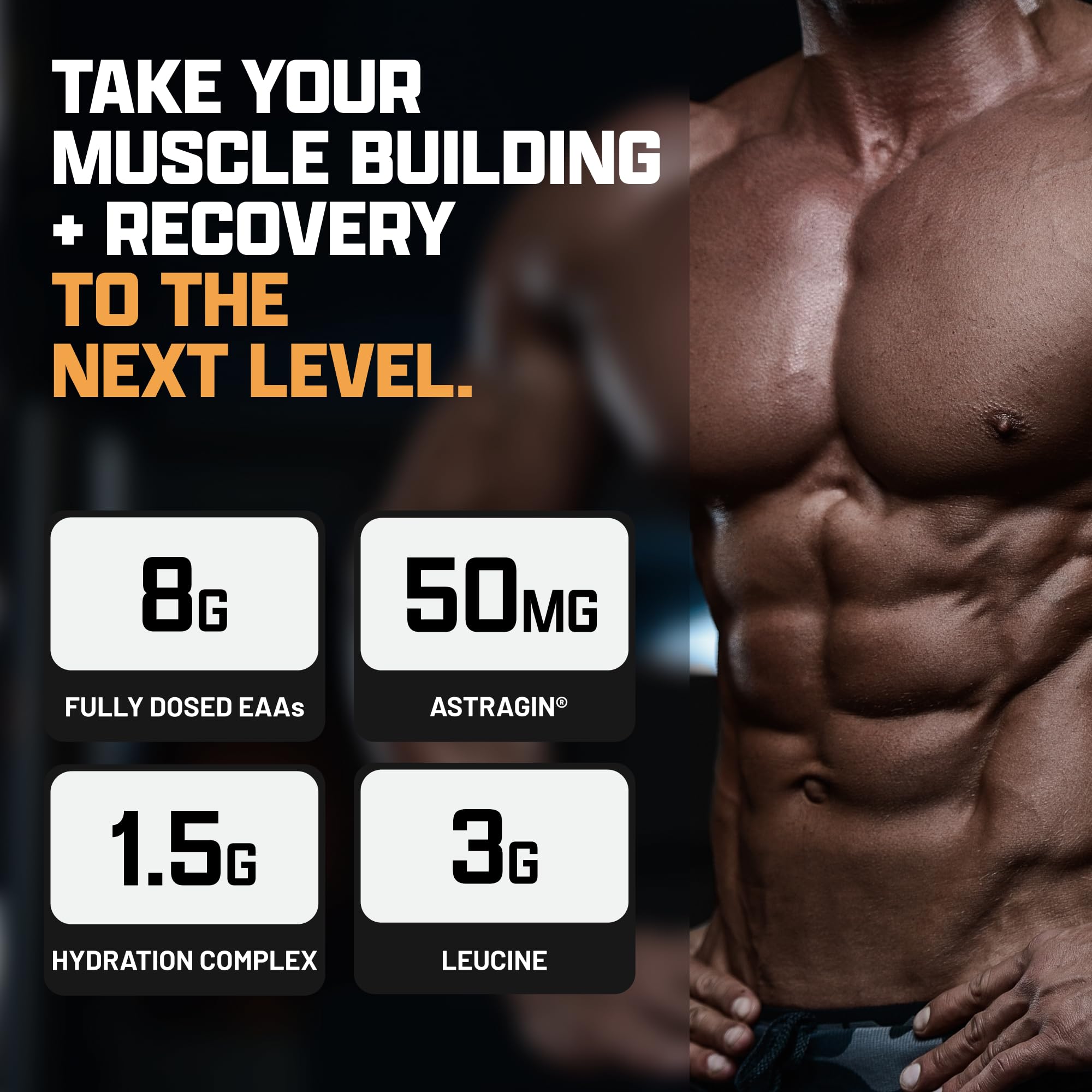 Nutrex Research EAA Hydration | EAAs + BCAA Powder | Muscle Recovery, Strength, Muscle Building, Endurance | 8G Essential Amino Acids + Electrolytes | 30 Servings It's Mango Time - TrustMedUSA