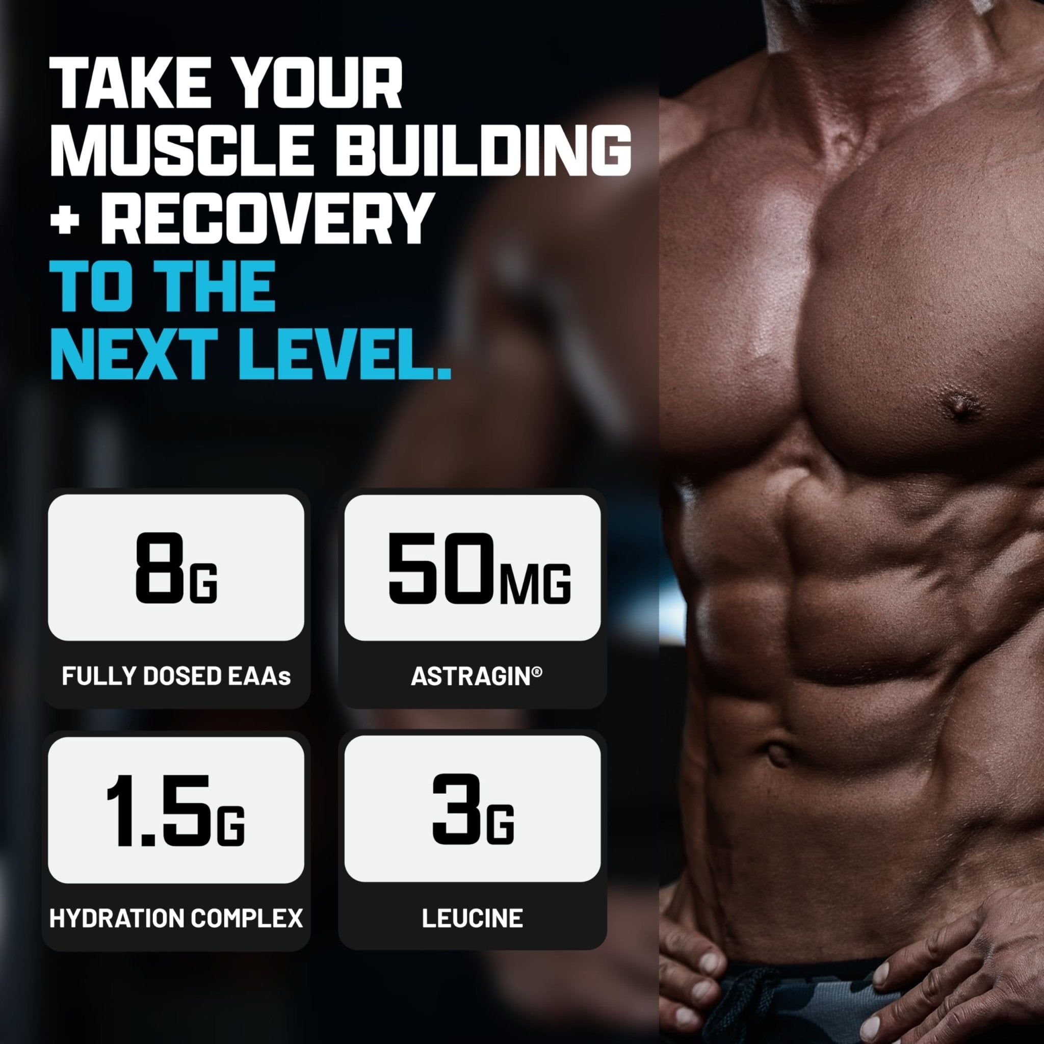 Nutrex Research EAA Hydration | EAAs + BCAA Powder | Muscle Recovery, Strength, Muscle Building, Endurance | 8G Essential Amino Acids + Electrolytes | Blueberry Lemonade 30 Servings - Maple Wellness Supplements