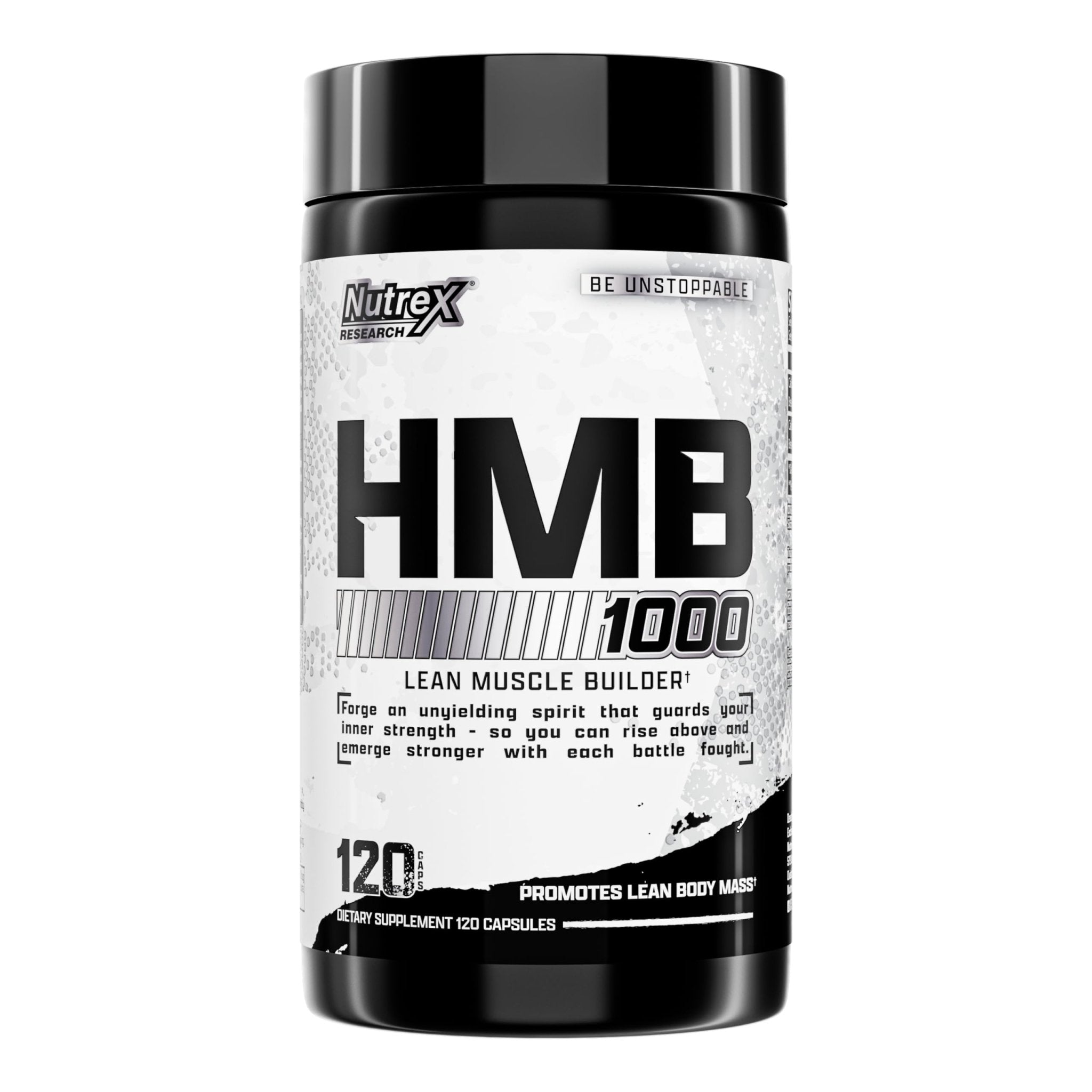 Nutrex Research HMB 1000 MG | Supports Muscle Recovery, Reduce Skeletal Muscle Damage, Increased Strength, Prevent Muscle Loss | 120 Capsules - Maple Wellness Supplements