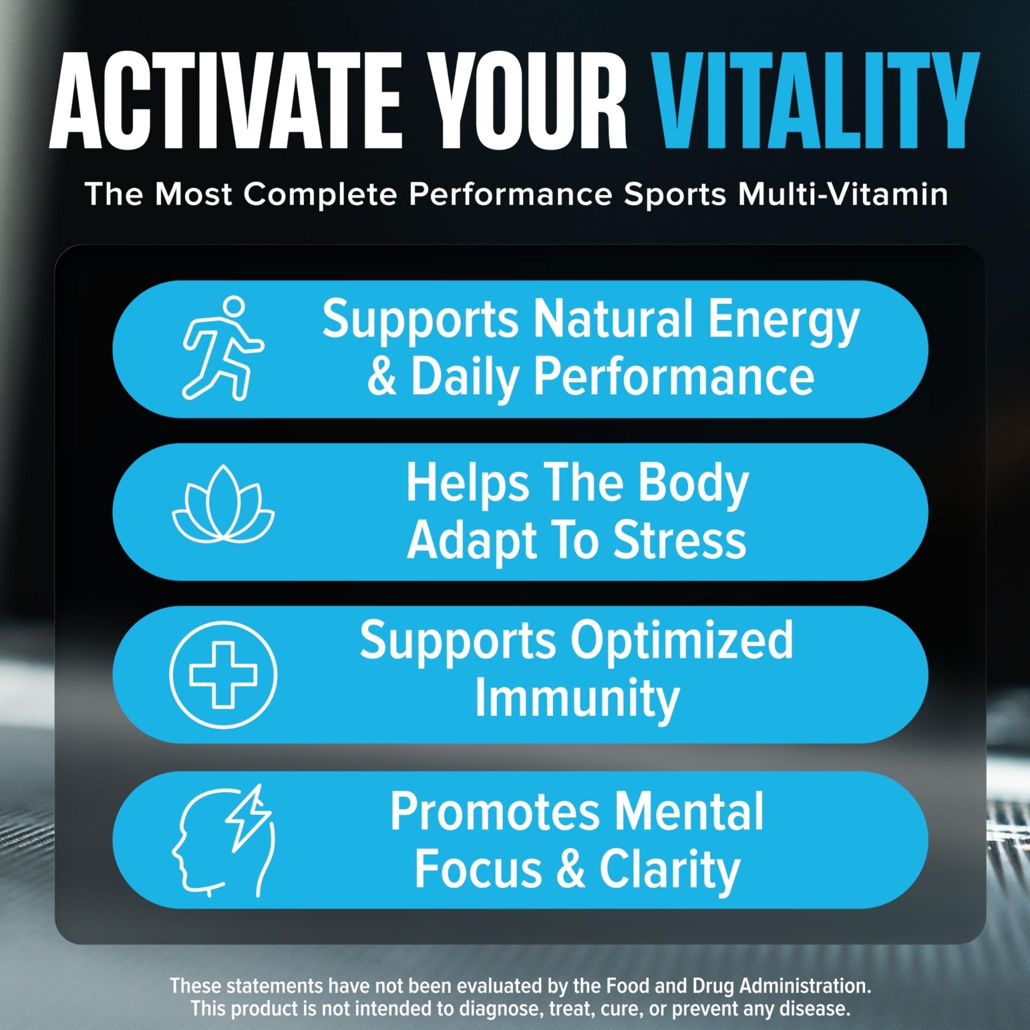 Nutrex Research Vitadapt Complete Sports Multivitamin for Men - 24 Vitamins, KSM-66 Ashwagandha and Minerals for Athletes - Mens Multivitamin (90 Capsules) - Maple Wellness Supplements