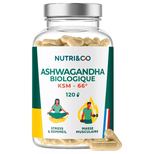 Nutri & Co Aswhagandha 120 Capsules - TrustMedUSA