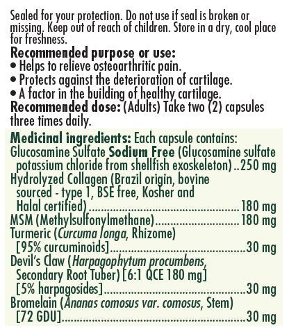 Nutri Flex Complete Joint Care Formula (180 Capsules) Nutri-Flex NutriFlex Brand: Naka - TrustMedUSA