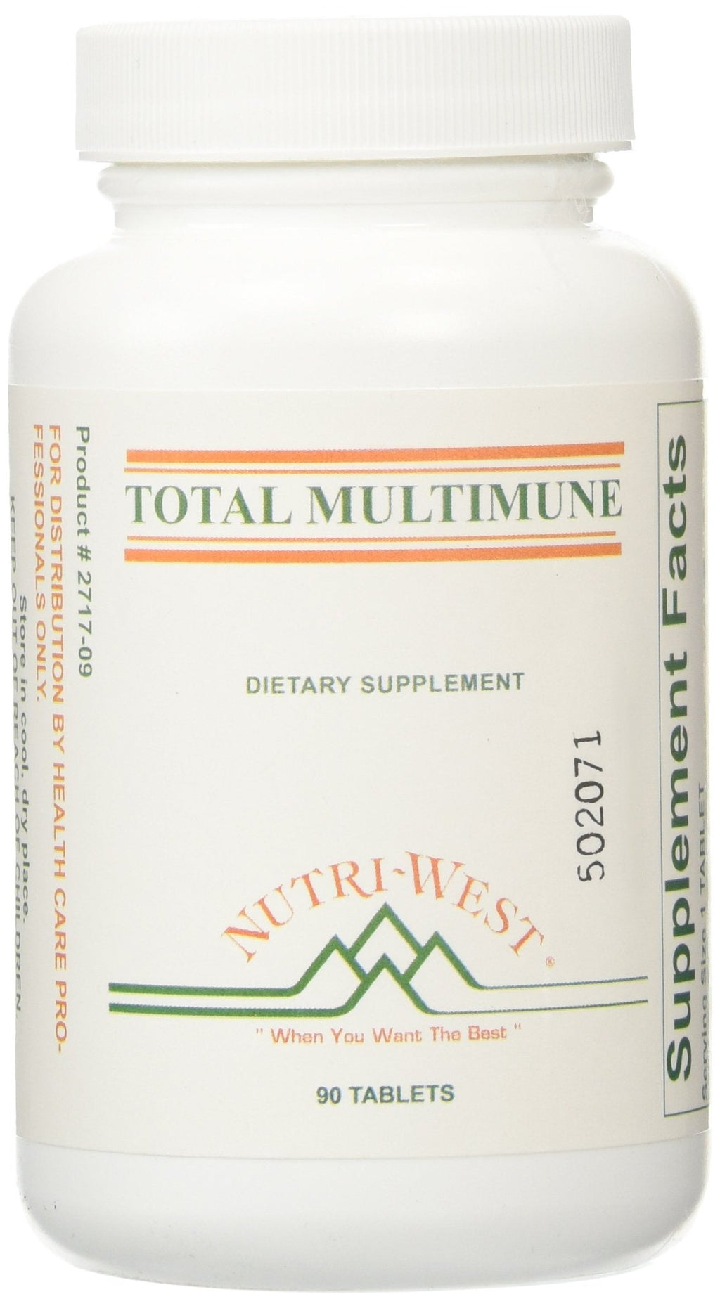 Nutri-West - TOTAL MULTIMUNE - 90 Tablets - TrustMedUSA