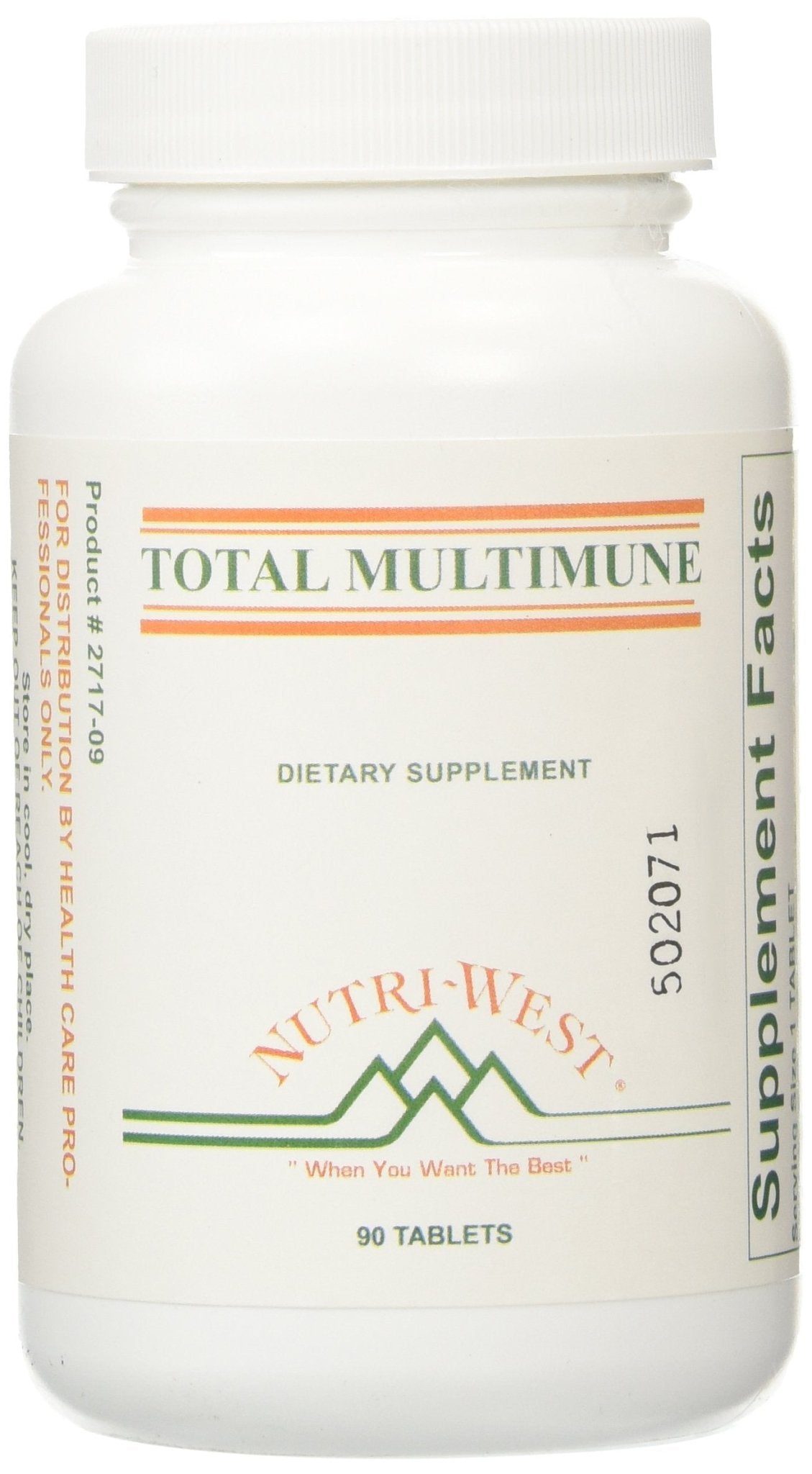 Nutri-West - TOTAL MULTIMUNE - 90 Tablets - TrustMedUSA