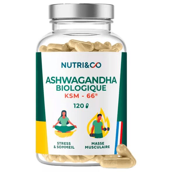 Nutri&Co Ashwagandha 120 Capsules - TrustMedUSA