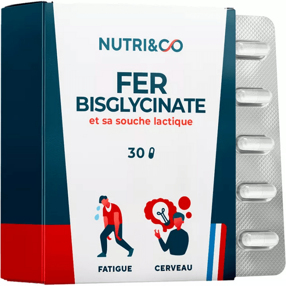 Nutri&Co Lactic Strain Iron 30 Capsules - TrustMedUSA