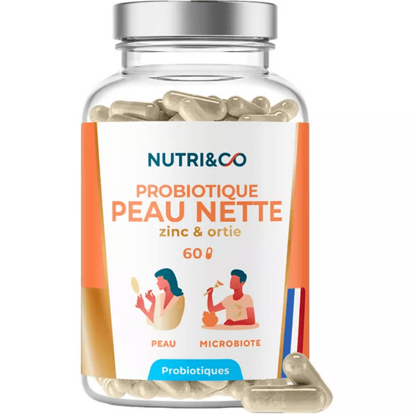 Nutri&Co Probiotique Peau Nette 60 Capsules - TrustMedUSA