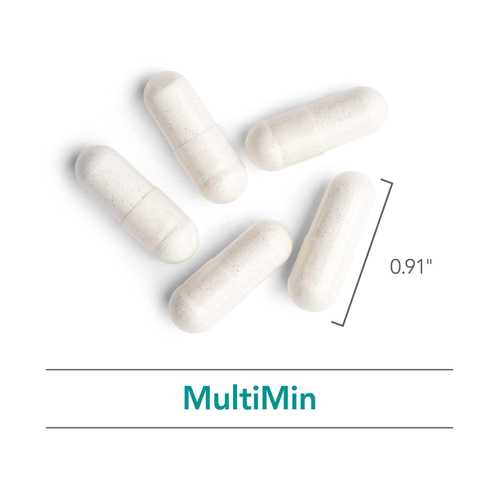 NutriCology MultiMin - Essential Mineral Blend with Macro Trace & Ultra Trace Minerals - Supports Mineral Balance Absorption & Cellular Function - 120 Servings - 120 Vegetarian Capsules - TrustMedUSA