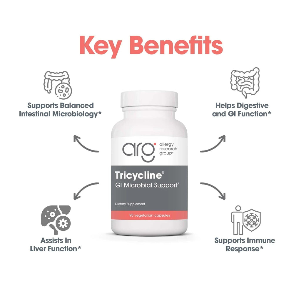 Nutricology TriBiotics - Berberine Artemisinin Botanical Blend - Gastrointestinal Support - Hypoallergenic - 45 Servings - 90 Capsules - TrustMedUSA