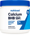 Nutricost Calcium BHB (250g) Unflavored - Calcium Ketone Salt - Non-GMO Gluten-Free - TrustMedUSA