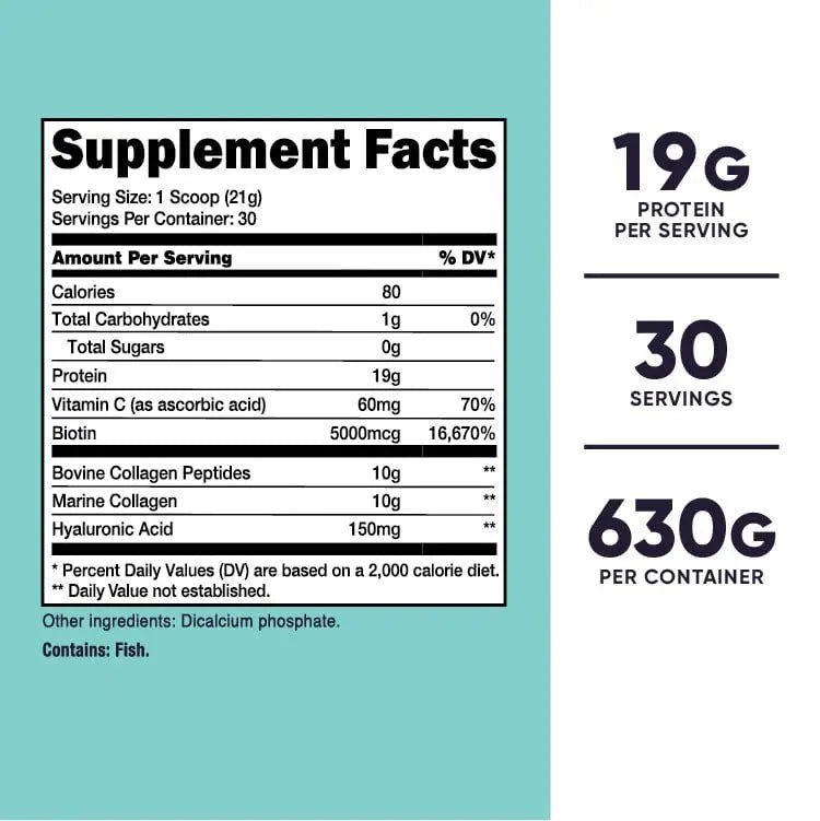 Nutricost Collagen for Women 30 Servings (Unflavored) - Grass-Fed Collagen Peptides - TrustMedUSA