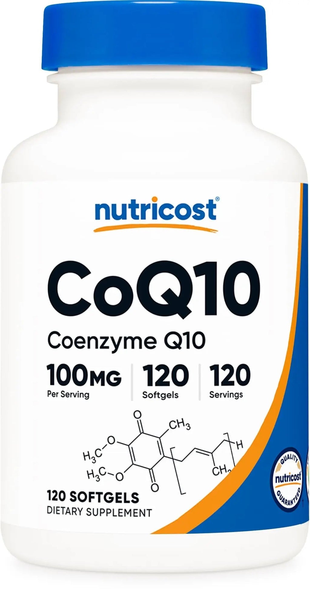 Nutricost CoQ10 Softgels (120 Servings / 100 Mg CoQ10 Per Serving) | Better Absorption - TrustMedUSA