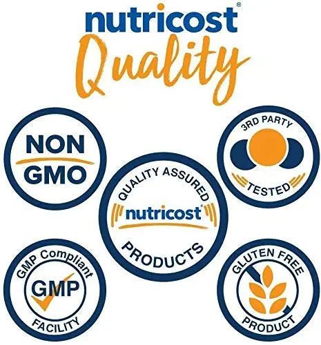 Nutricost Lactase Enzyme Complex 3,000 FCC ALU, 120 Veggie Capsules - Non-GMO - TrustMedUSA