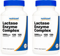 Nutricost Lactase Enzyme Complex 3,000 FCC ALU, 120 Veggie Capsules - Non-GMO - TrustMedUSA