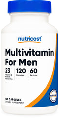 Nutricost Multivitamin for Men 120 Capsules - Vitamins and Minerals for The Healthy Man - TrustMedUSA