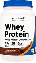 Nutricost Whey Protein Concentrate (Chocolate) 2LBS - Gluten Free & Non-GMO - TrustMedUSA