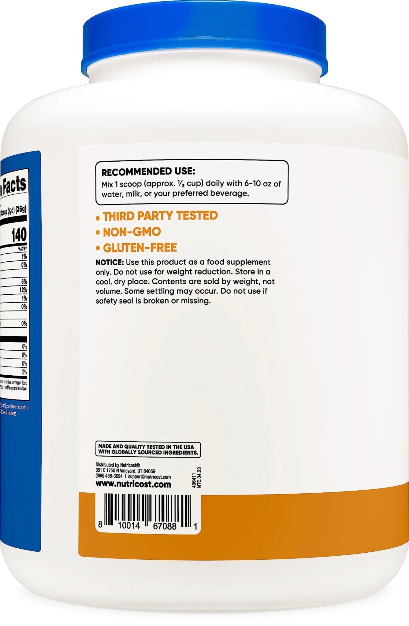 Nutricost Whey Protein Isolate (Salted Caramel, 5LBS) - TrustMedUSA