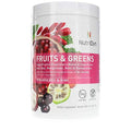 NutriDyn Fruits & Greens Strawberry/Kiwi Flavor *Certified Organic* w/ Acai, Gogi, Mangosteen, Noni & Pomegranate Super Fruits 300 Grams (Strawberry Kiki) - TrustMedUSA