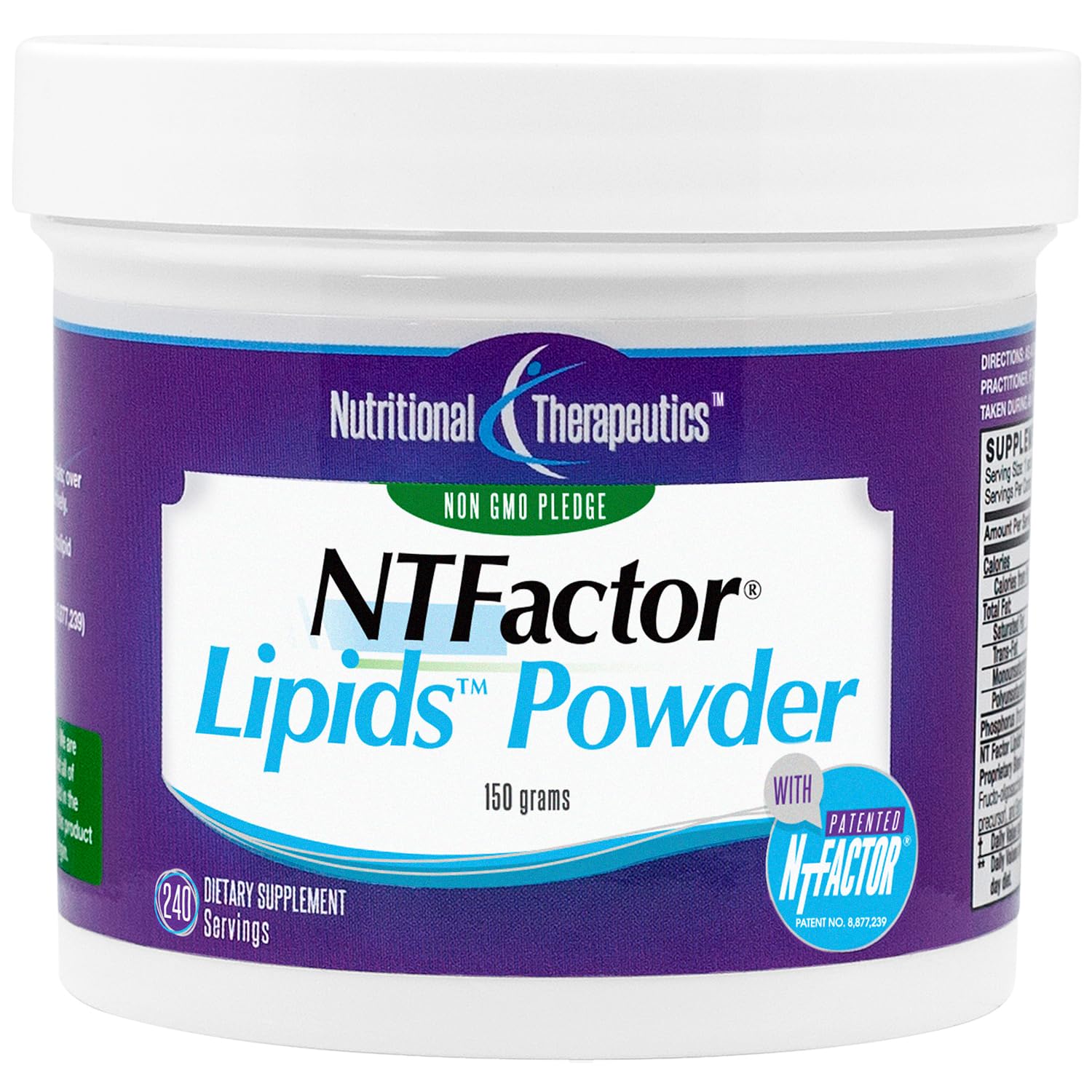 Nutritional Therapeutics NTFactor Lipids Powder, Aging & Cellular Support, 240 Servings - TrustMedUSA