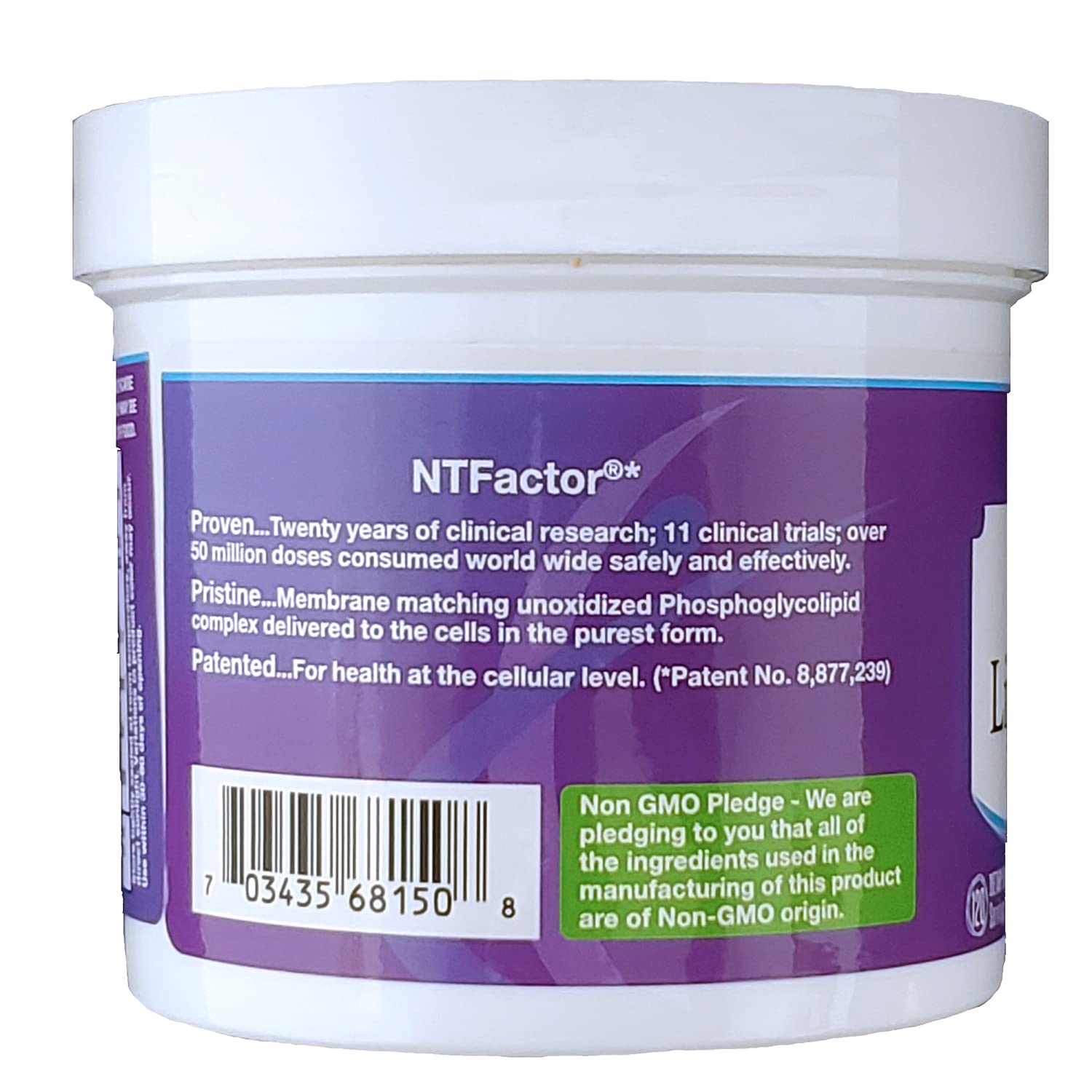 Nutritional Therapeutics NTFactor Lipids Powder, Aging & Cellular Support, 240 Servings - TrustMedUSA