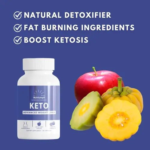 Nutriumph Keto BHB exogenous ketones | Keto Diet Pills | Advanced Ketone Supplement - TrustMedUSA
