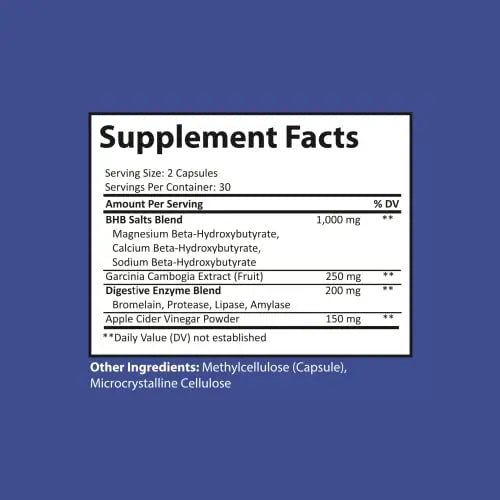 Nutriumph Keto BHB exogenous ketones | Keto Diet Pills | Advanced Ketone Supplement - TrustMedUSA