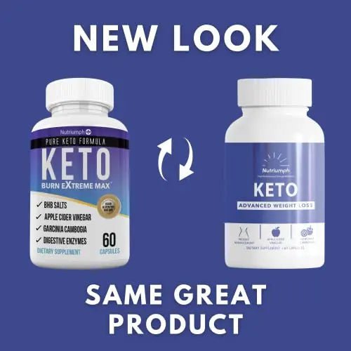 Nutriumph Keto BHB exogenous ketones | Keto Diet Pills | Advanced Ketone Supplement - TrustMedUSA