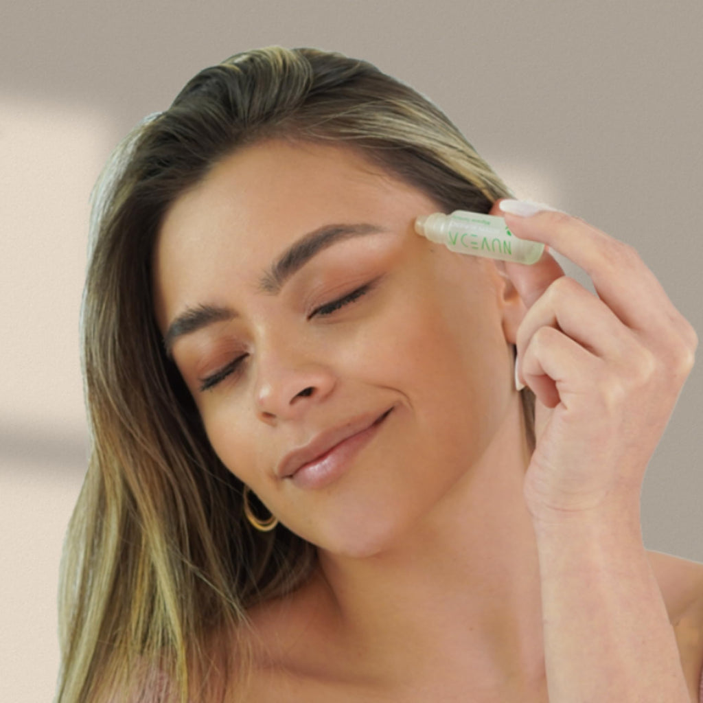 NUVEDA® Advanced Migraine Formula - All Natural Headache Stick | Modern Ayurvedic, Roll On Stick | Therapeutic Grade Essential Oil Aromatherapy | Made in USA - TrustMedUSA