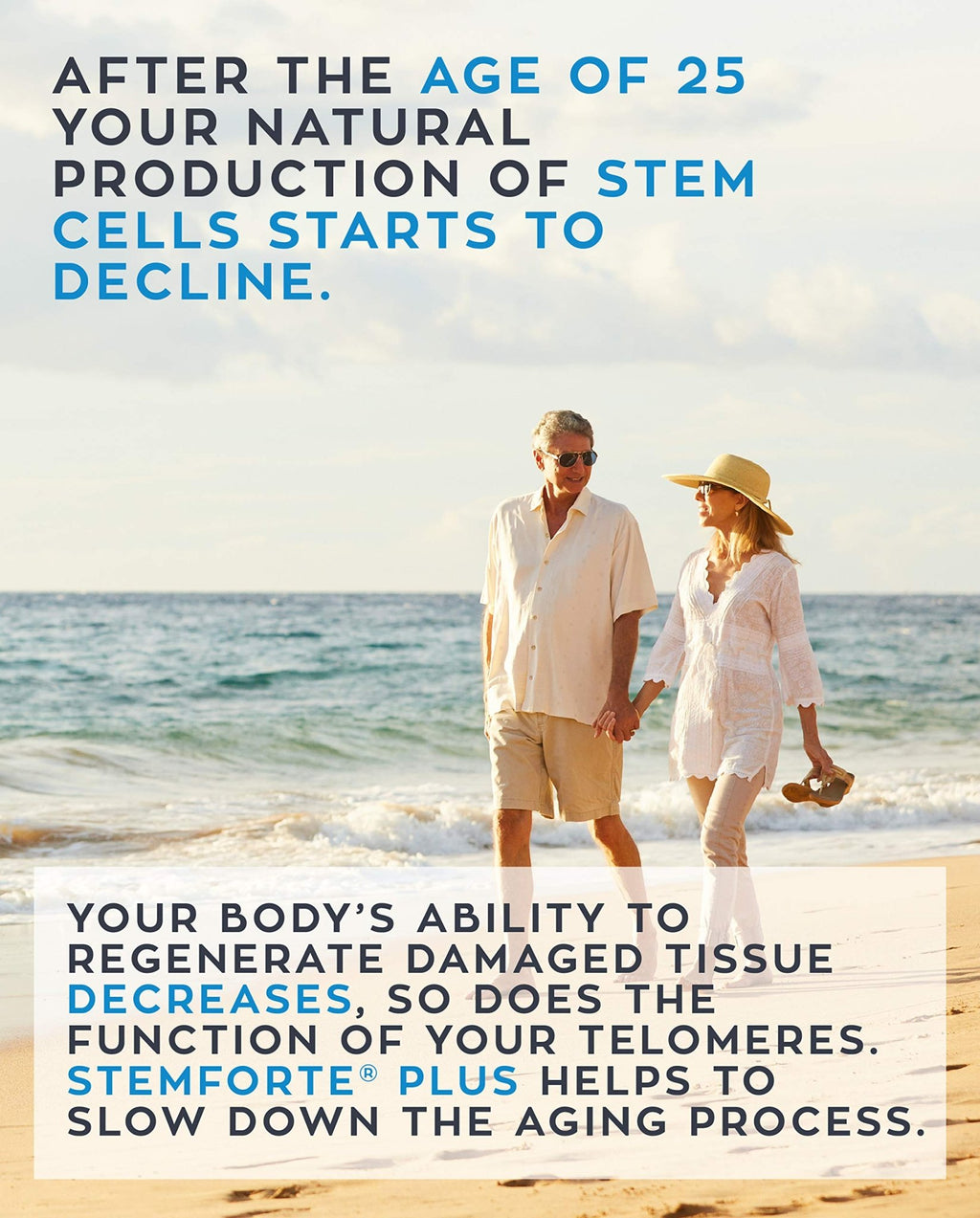 NuVi Global Stemforte Plus Stem Cell and Telomere Supplements – Cell Regeneration, Cell Growth & Telomere Support for Healthy Aging & Cellular Health – 90 Capsules for Men & Women - TrustMedUSA