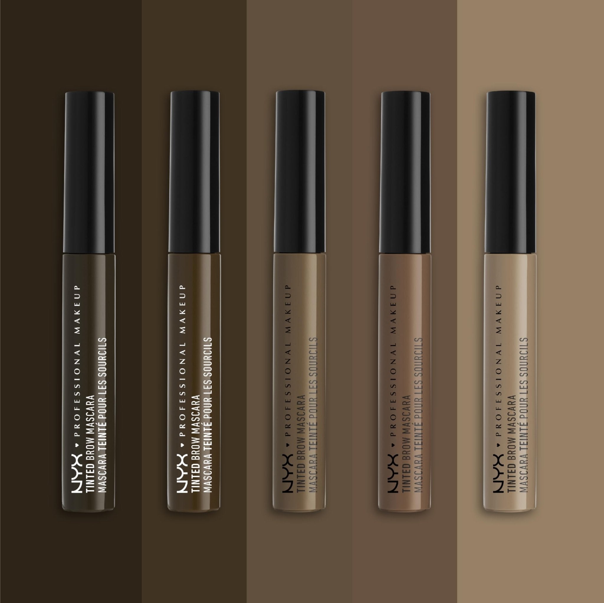 NYX PROFESSIONAL MAKEUP Tinted Eyebrow Mascara, Chocolate - TrustMedUSA
