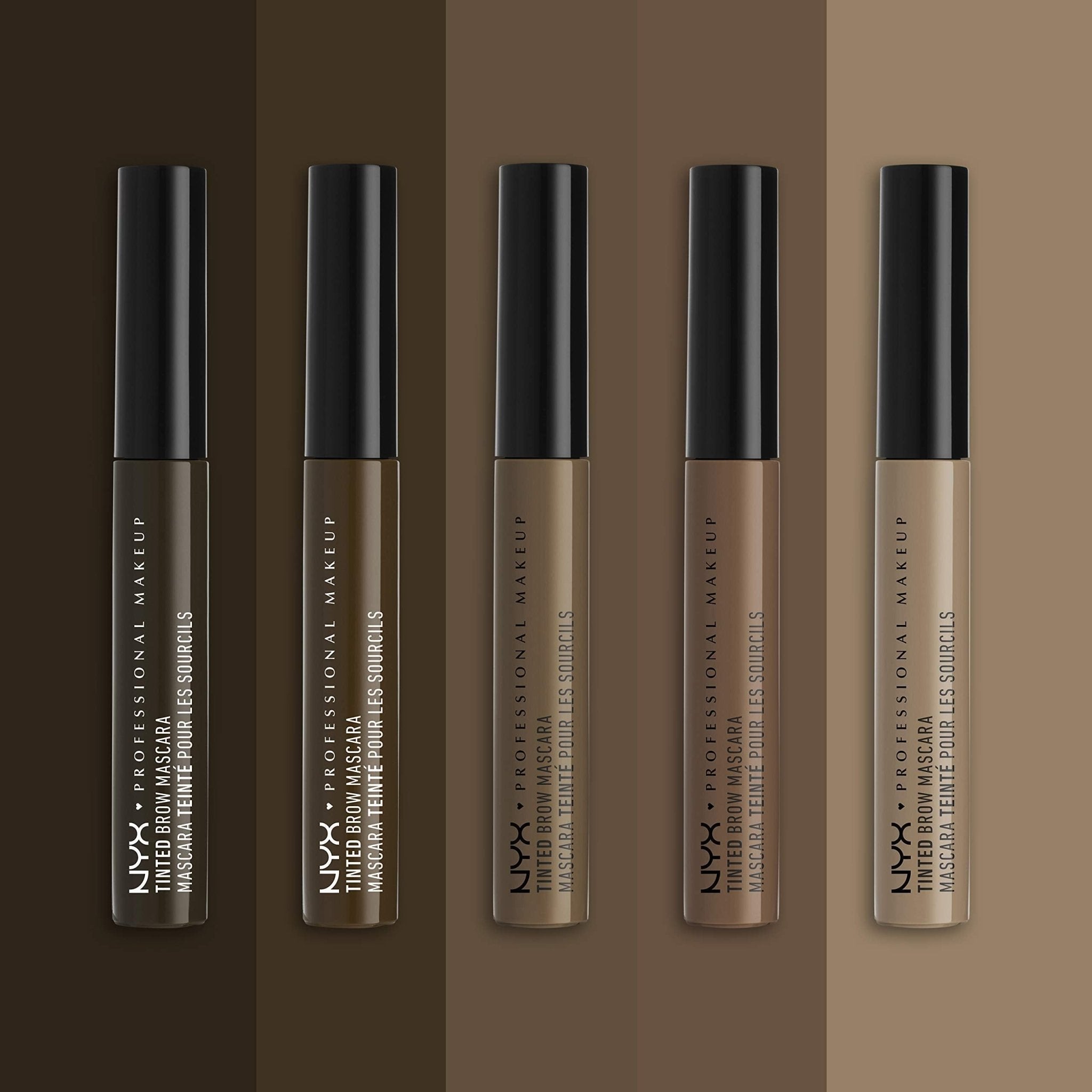 NYX PROFESSIONAL MAKEUP Tinted Eyebrow Mascara, Chocolate - TrustMedUSA