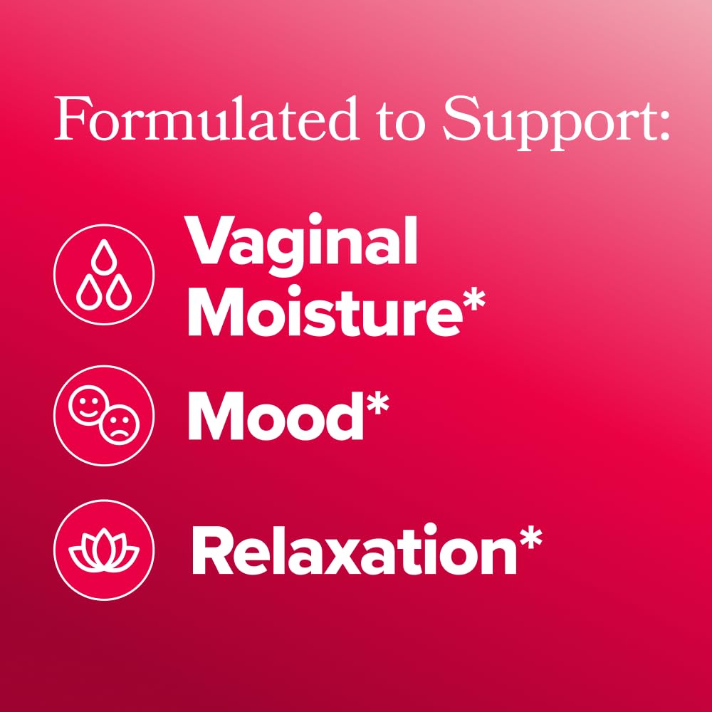 O Positiv URO Vaginal Moisture & Mood – Formulated to Support Vaginal Moisture, Mood & Relaxation – with KSM-66® Ashwagandha, Ginkgo Biloba, Mucuna pruriens, and GABA – 30 Servings - Maple Wellness Supplements