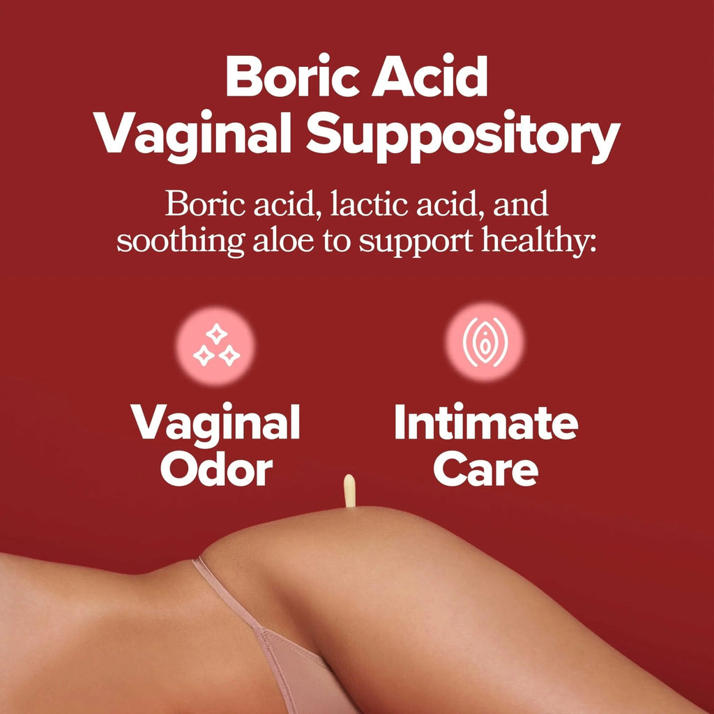 O Positiv URO Vaginal Probiotic and URO Boric Acid Vaginal Suppository Bundle - TrustMedUSA