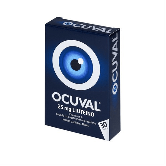 OCUVAL 30 Tablets Vision Eye Health Supplement - TrustMedUSA