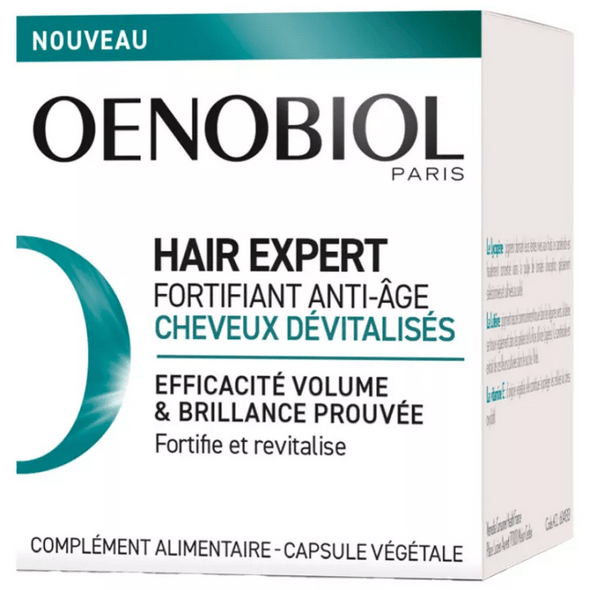 Oenobiol Hair Expert Fortifying Anti-Aging Devitalized Hair Capsules - TrustMedUSA