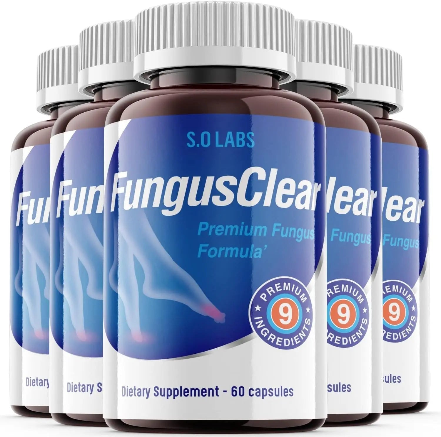 Official Fungus Clear Probiotic for Men and Women (5 Pack) - TrustMedUSA
