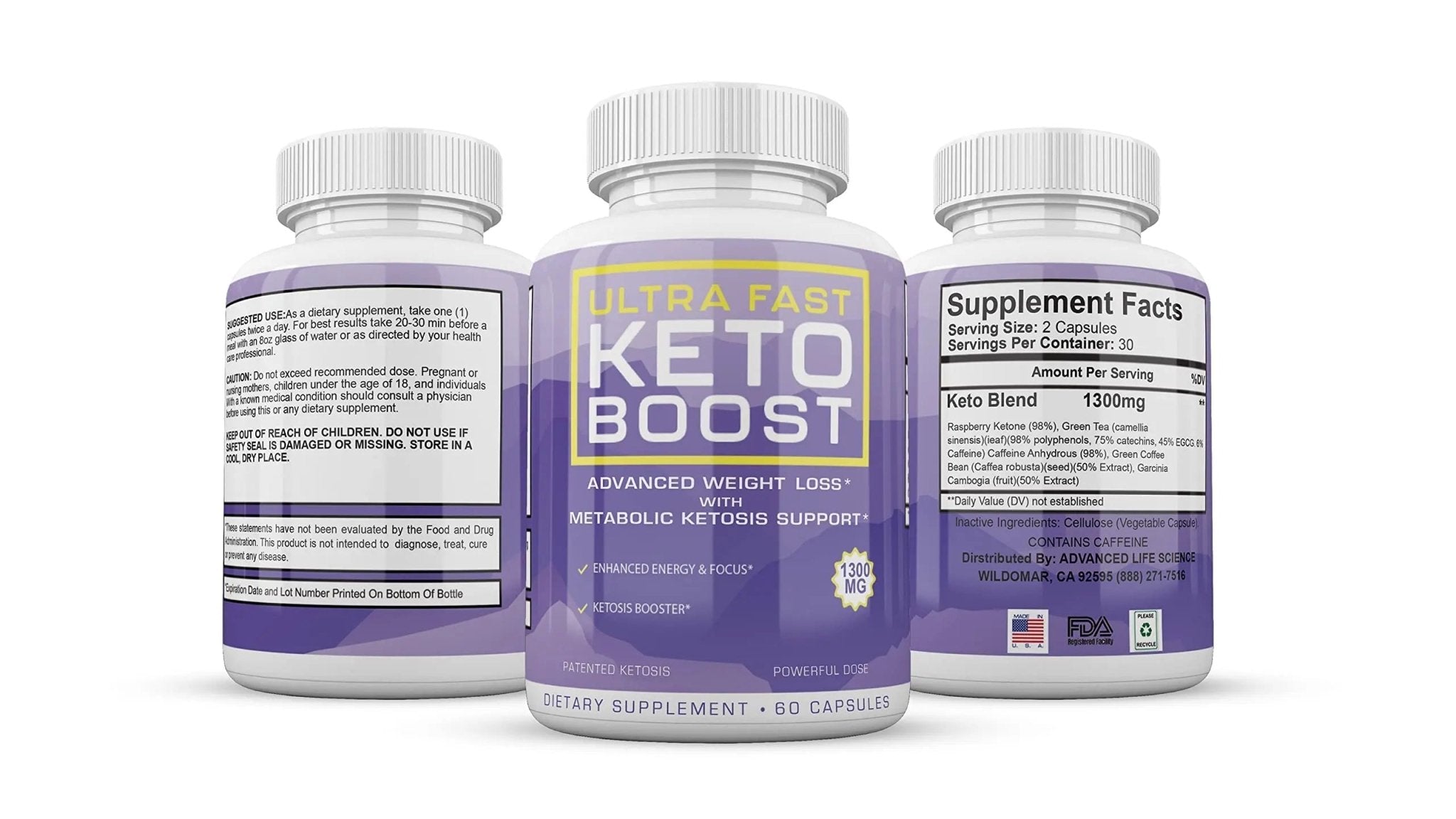 (Official) Ultra Fast Keto Boost, Advanced Ketogenic Pill Shark Formula 1300mg - TrustMedUSA