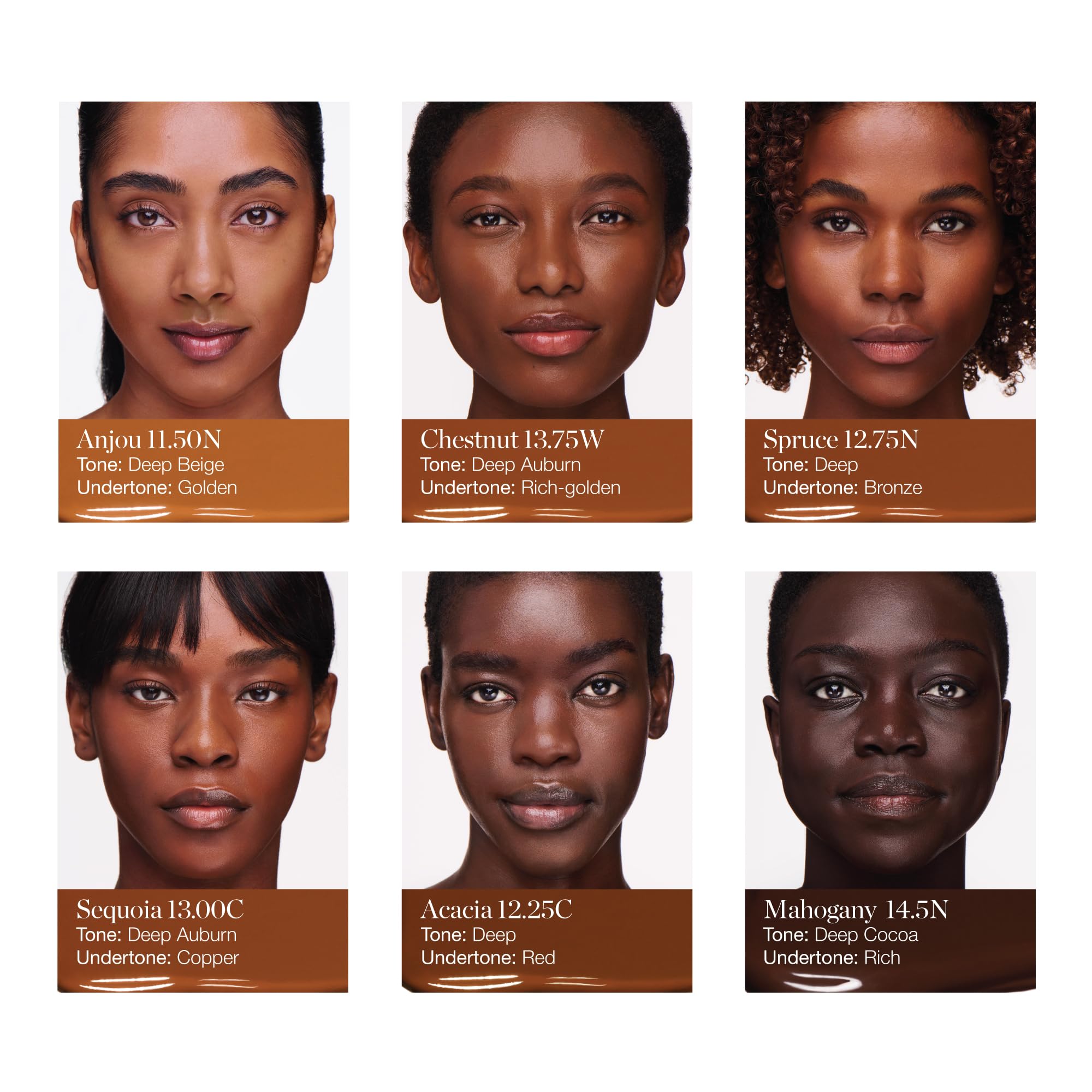 Ogee Complexion Perfecting Liquid Foundation - Lightweight Tinted Moisturizer For Face (Mahogany 14.5N - Deep Cocoa (Rich Undertones) - with Vitamin C & Jojoba Oil - Certified Organic & Made in USA - TrustMedUSA