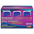 Ohm Omeprazole 20mg, 42 Delayed-Release Tablets, Acid Reducer for Frequent Heartburn, 24-Hour Relief Heartburn Medicine, Helps Relieve Stomach & Chest Discomfort (6 Weeks of Supply, 42, Count) - Maple Wellness Supplements