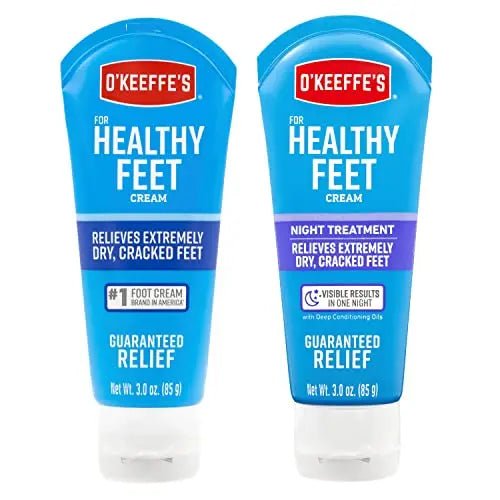 O'Keeffe's for Healthy Feet Foot Cream, 3.0 Ounce Tube and O'Keeffe's for Healthy Feet - TrustMedUSA