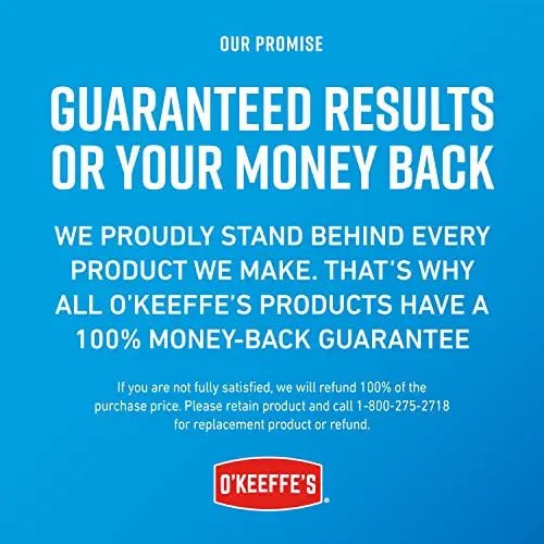 O'Keeffe's for Healthy Feet Foot Cream, Guaranteed Relief for Extremely Dry, Cracked Feet - TrustMedUSA