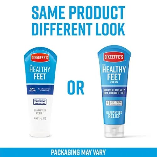 O'Keeffe's for Healthy Feet Foot Cream, Guaranteed Relief for Extremely Dry, Cracked Feet - TrustMedUSA