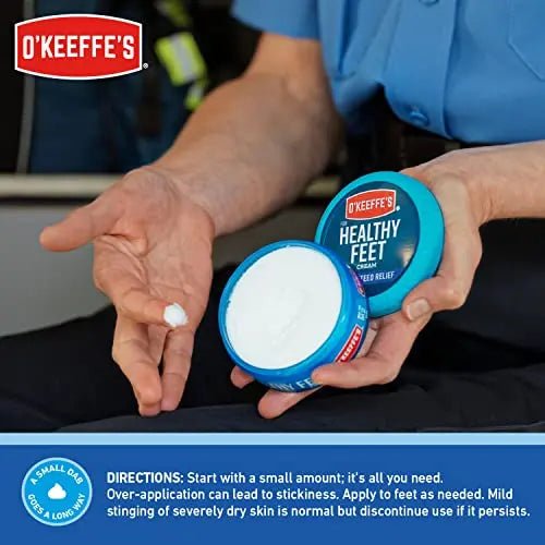 O'Keeffe's for Healthy Feet Foot Cream, Guaranteed Relief for Extremely Dry, Cracked Feet - TrustMedUSA