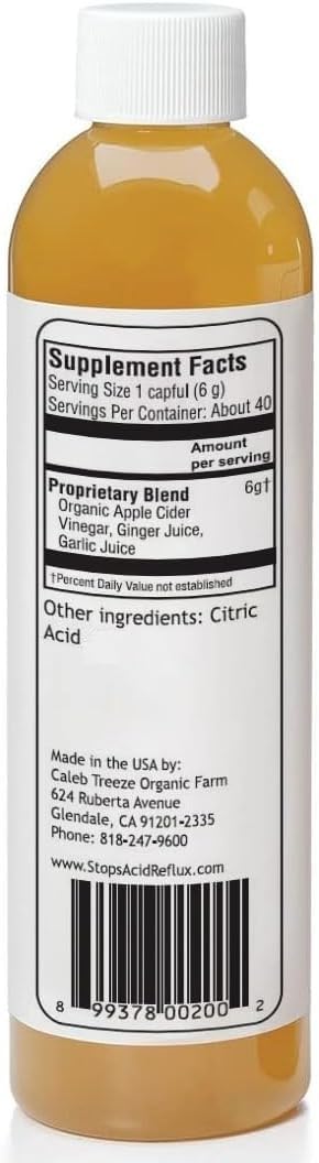 Old Amish Muscle and Digestion Tonic Pack (Formerly: Stops Leg Cramps and Stops Acid Reflux) with Apple Cider Vinegar Bundle by Caleb Treeze - TrustMedUSA