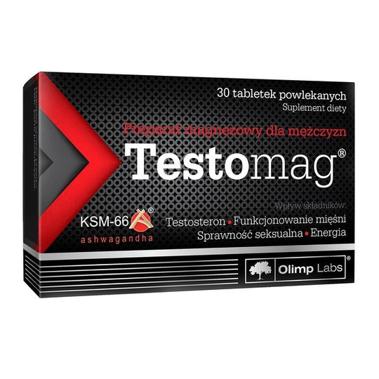 OLIMP TESTOMAG for Men Potency Erection Libido Sexual Performance Energy 30 Tabls - TrustMedUSA