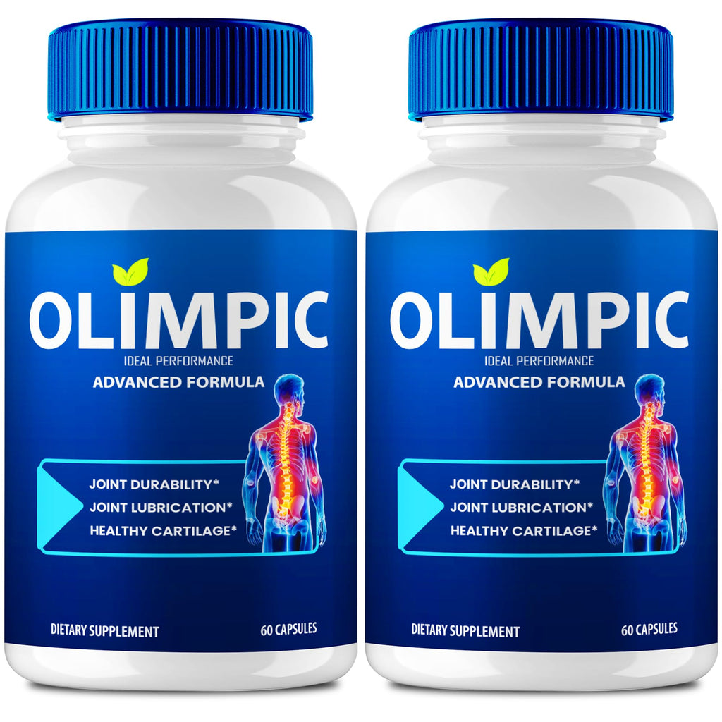 Olimpic Capsules, Advanced Joint Support Supplement Pills for Mobility and Comfort - Maximum Strength, Official Olim Pic Joint Support All Natural Formula, Premium Olim-Pic Reviews (2 Pack) - TrustMedUSA