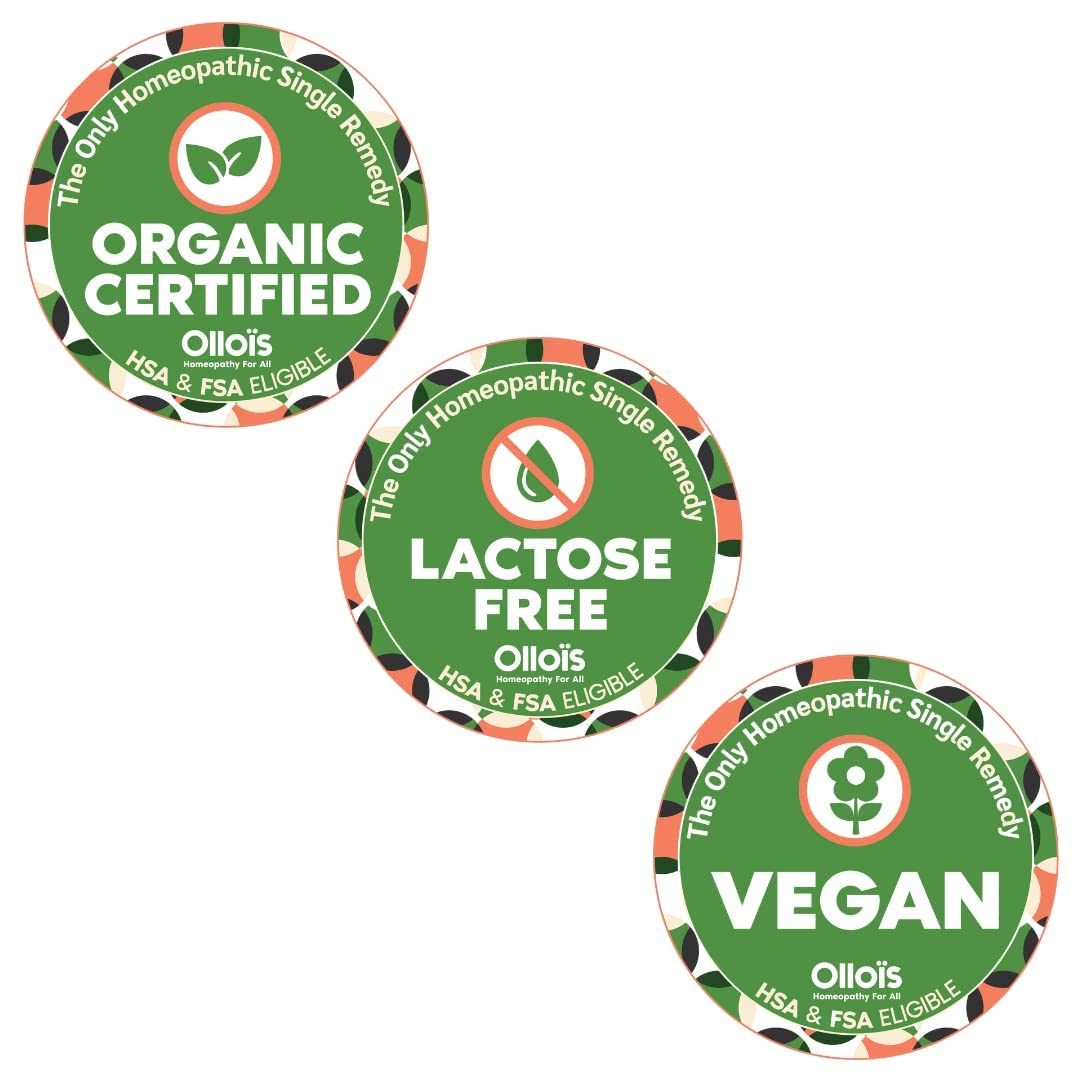 OLLOIS Essential Kit, 10 Organic, Lactose-Free, Vegan Homeopathic Remedies - TrustMedUSA