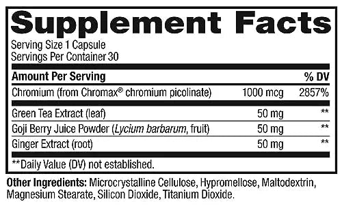 OLLY Combat Cravings, Metabolism & Energy Support Supplement,1000 mcg Chromium - TrustMedUSA